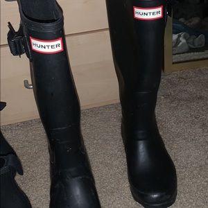 Hunter boots tall